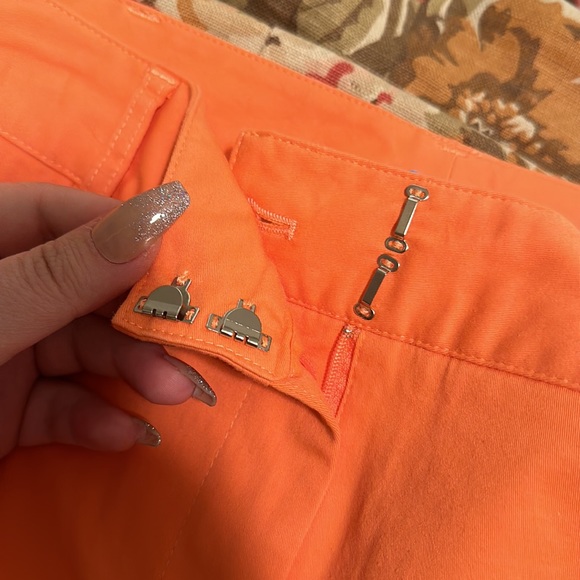 J. McLaughlin Orange Shorts - Picture 5 of 5